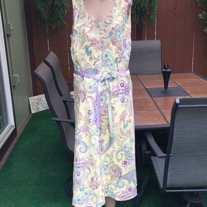 Signature silk summer dress size 12